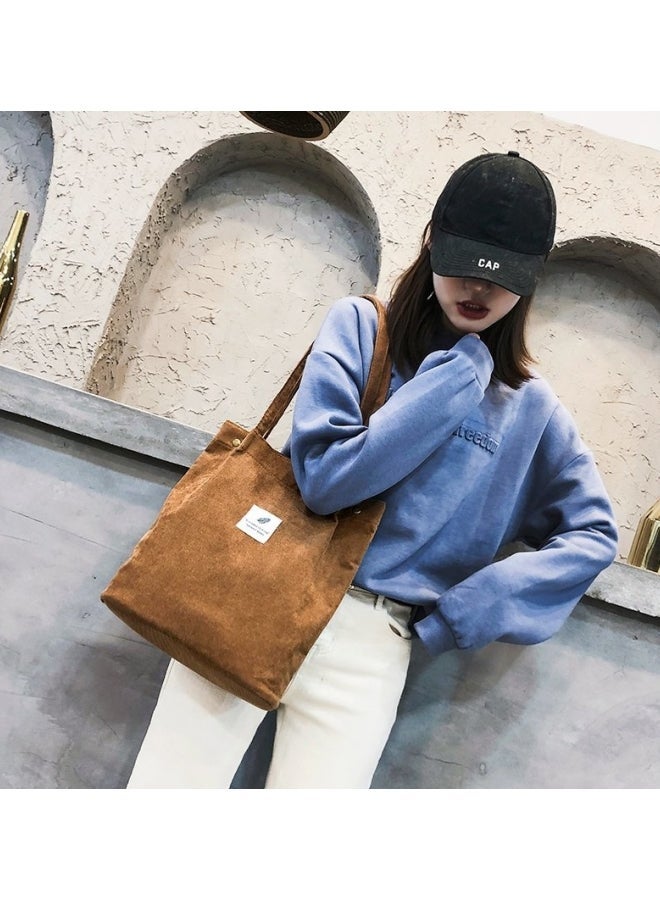 Unisex Large Capacity Shopping Bag, Men's/Women's Handbag Tote Bags Clutch Bag, Large Capacity Shoulder Bag Side Bag Carry Bag Satchel Bag for Girls/Boys/ Students/Ladies/Teenager/Children - Image 4